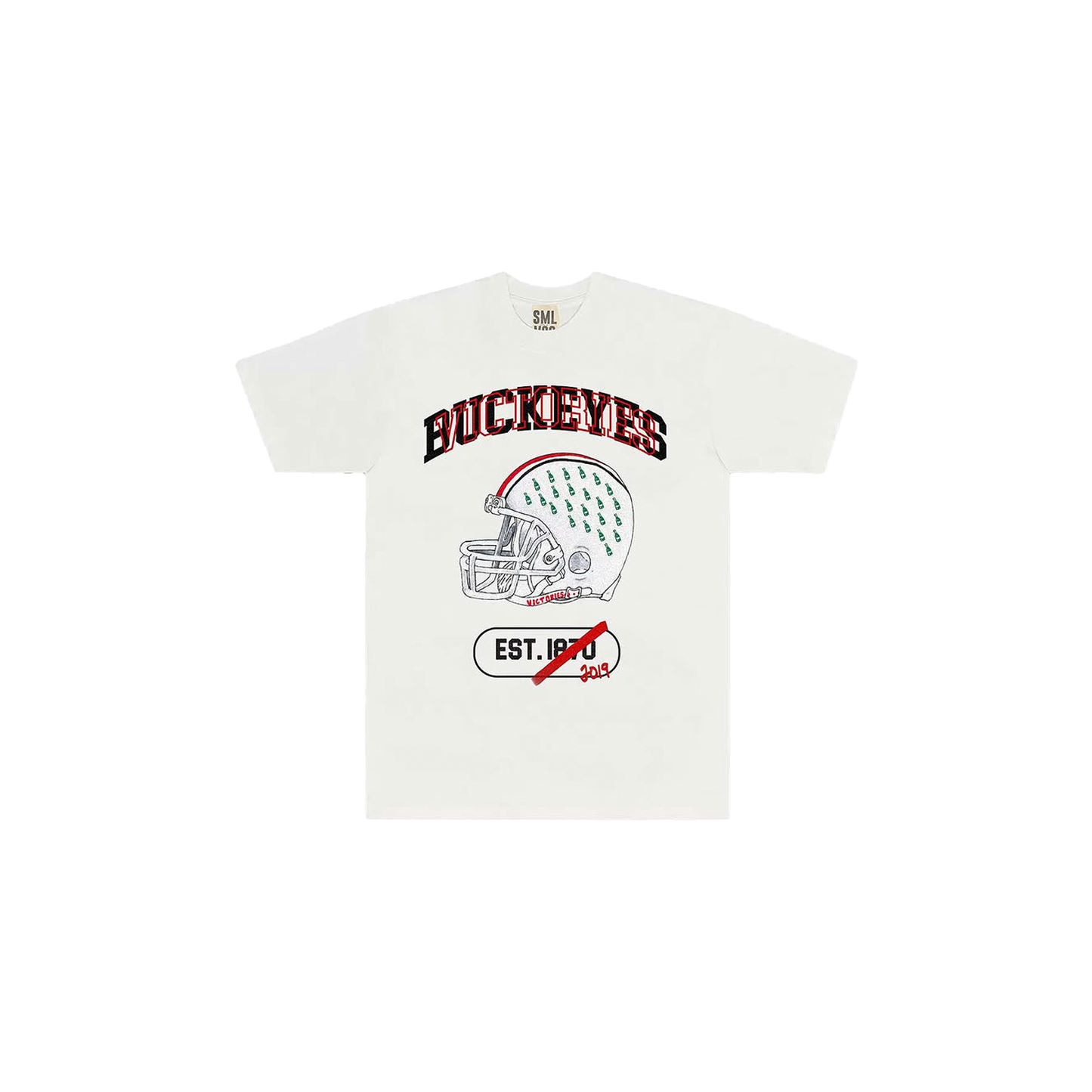 OSU SV Buckeyes Tee in White