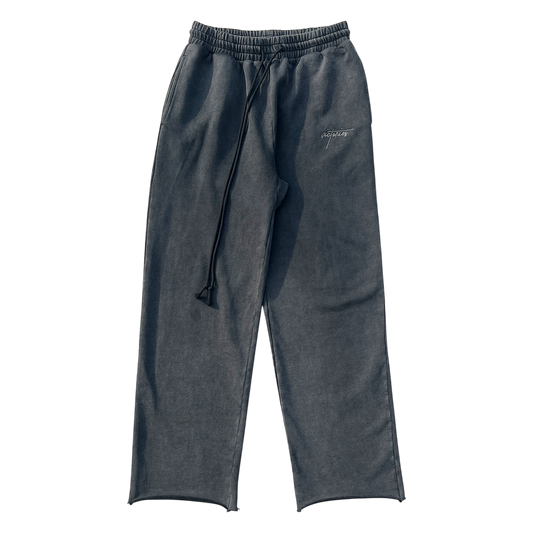 Essential Sweatpants in Washed Black