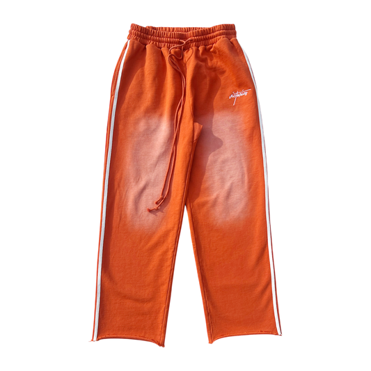 Athletic Sweats in Orange