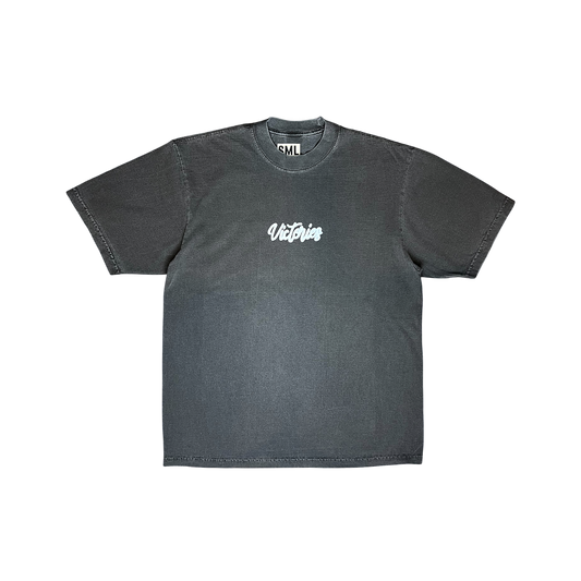 Celebrate Everything Rhinestone Tee in Shadow