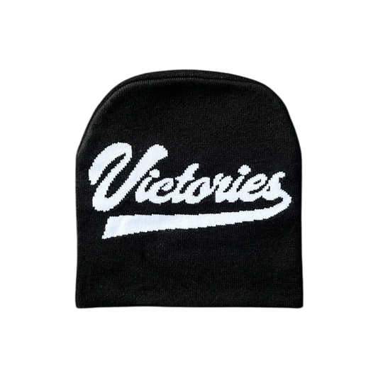 Athletic Logo Beanie in Black