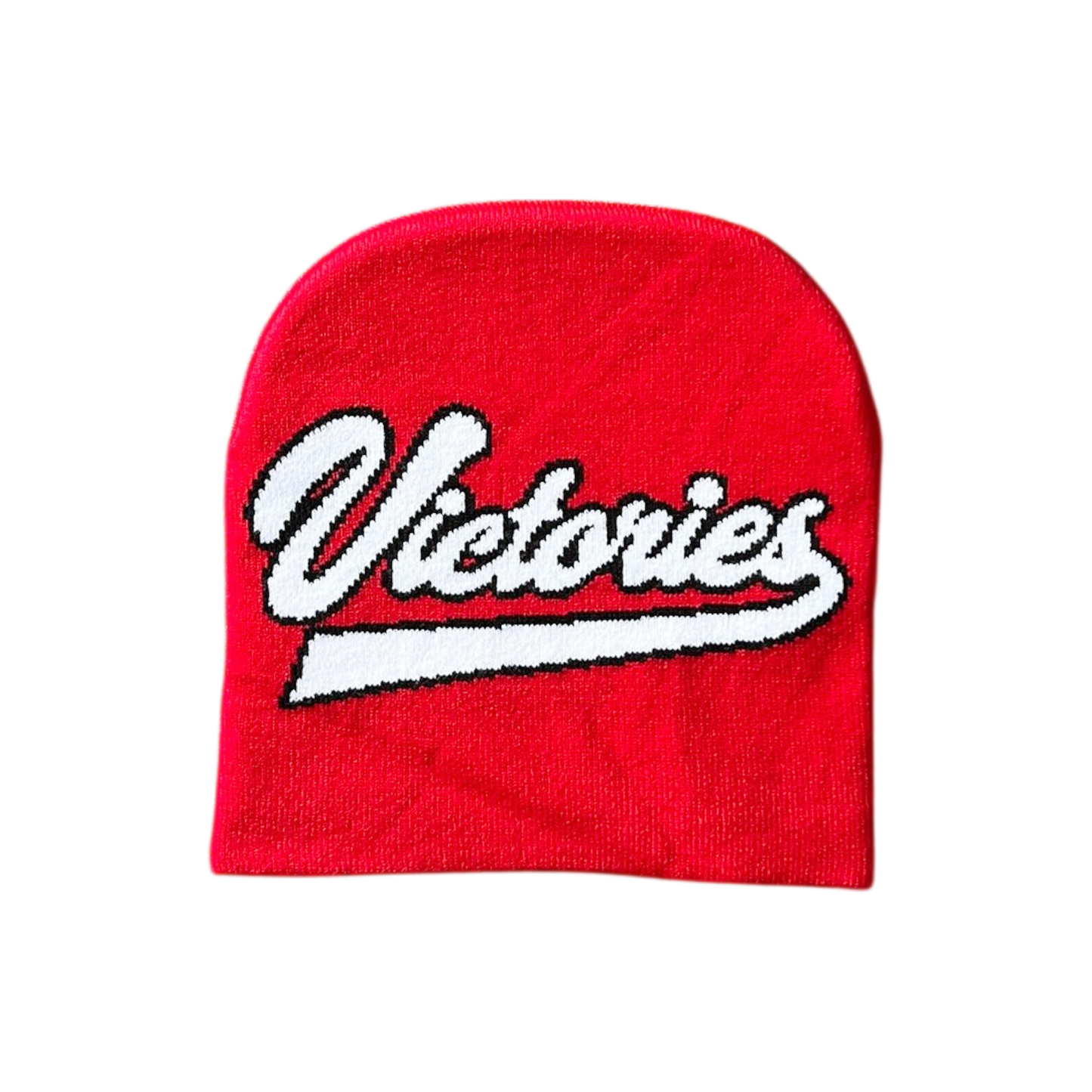 Athletic Logo Beanie in Red